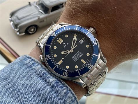 omega seamaster 300 james bond pierce brosnan|Omega Seamaster diver 300m 007.